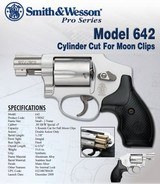 S&W Pro Series Centennial Airweight 642-1 NIB, No Lock, Moon Clips. S&W SKU 178042 - 6 of 6