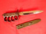 Mark 1 Brass Knuckle Trench Knife - 1 of 7