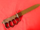 Mark 1 Brass Knuckle Trench Knife - 6 of 7