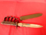 Mark 1 Brass Knuckle Trench Knife - 4 of 7