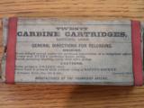 BOX OF 45/70 CARBINE AMMO, FROM THE FRANFFORD ARSENAL - 2 of 4