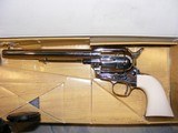 Cimmaron Model P Nickel, Poly Ivory Grips .357 Mag - 2 of 3