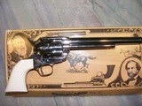 Cimmaron Model P Nickel, Poly Ivory Grips .357 Mag - 1 of 3