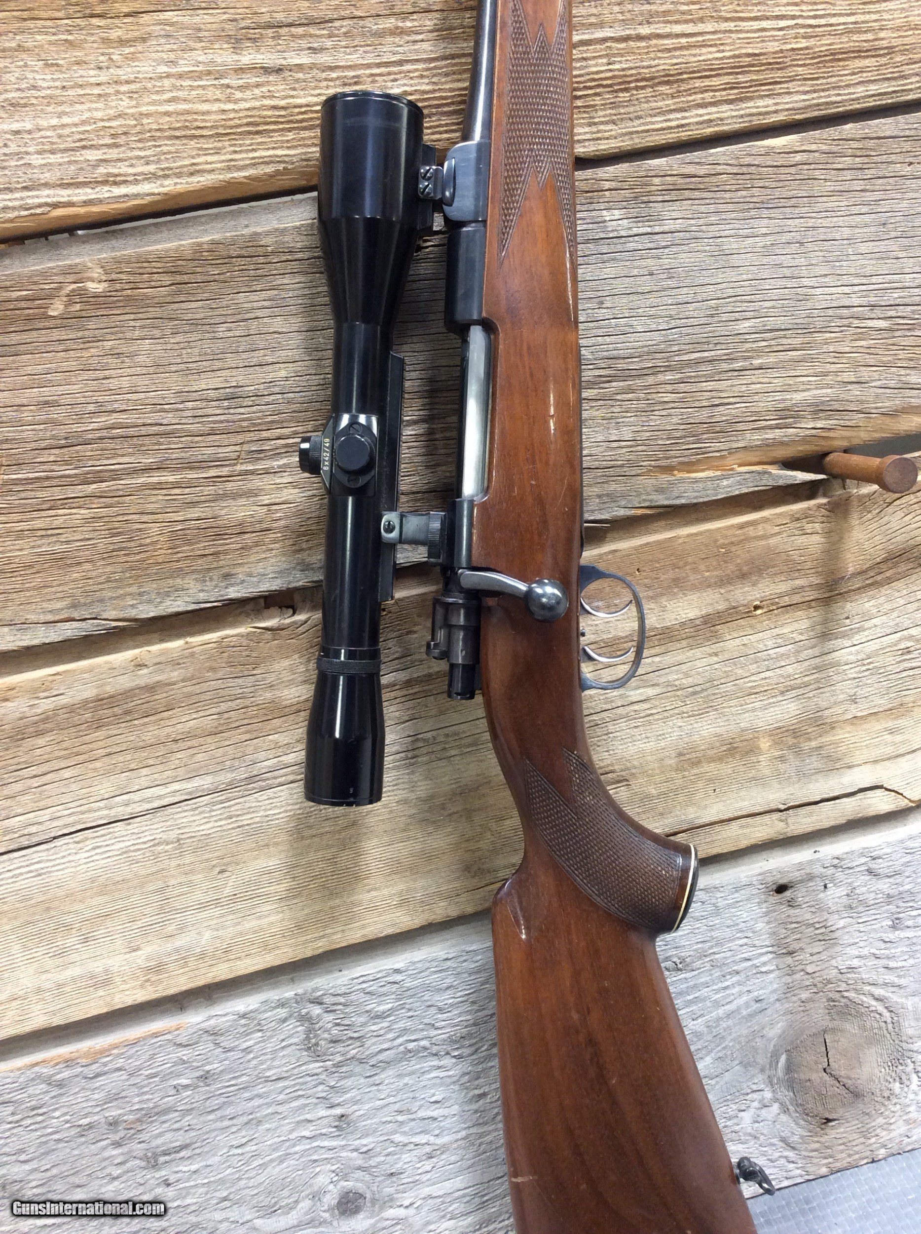 German Mauser Sporter in .243 Win. With Scope