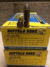 Buffalo Bore .475 linebaugh - 1 of 1