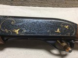 Remington Model 1100 custom engraved with Gold birds - 1 of 8