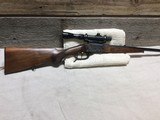 German stalking rifle original.22 LR. With scope and OD mount - 5 of 7