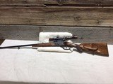 German stalking rifle original.22 LR. With scope and OD mount - 1 of 7