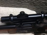 German stalking rifle original.22 LR. With scope and OD mount - 6 of 7