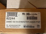 Hornady Custom 450 Bushmaster 250 gr. FTX - 1 of 2