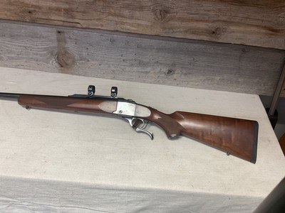 RugerNo. 1B7mm REM. Mag. W/ Factory Rings - Image 1 of 4