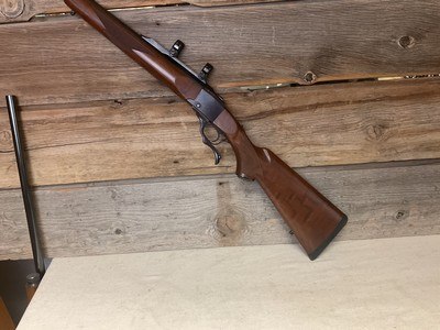 RugerNo. 1B7mm REM. Mag. W/ Factory Rings - Image 3 of 4