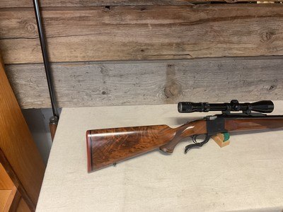 Ruger No. 16mm REM.Beautiful Feather Wood - Image 3 of 5