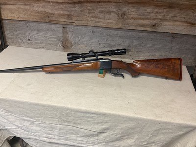Ruger No. 16mm REM.Beautiful Feather Wood - Image 2 of 5