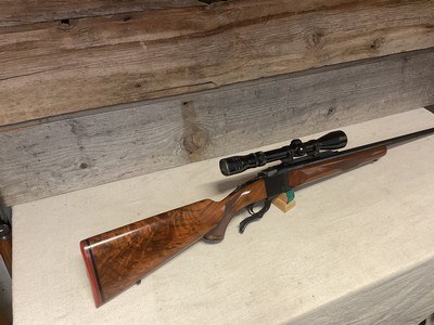 Ruger No. 16mm REM.Beautiful Feather Wood - Image 4 of 5