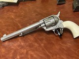 ENGRAVED COLT SINGLE ACTIONSan Antonio TX..44 cal. - 2 of 6