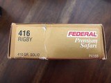 416 Rigby Ammo - 10 of 11