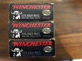 .375H&H AMMO...Various Factory loads/bullets (See Description) - 4 of 6