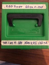 .220 SWIFT AMMO - 1 of 3