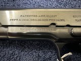 RARE PRISTINE: Colt Model of 1911 U.S.Navy 4digit serial #8988 - 7 of 11