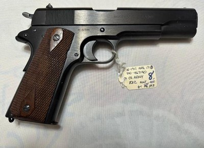 Pristine Model of 1911 (Black Army) ca. 1918