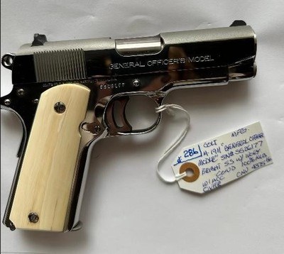 NIB
Rare General Officers high polish Series 80 .45acp pistol NEW IN BOX