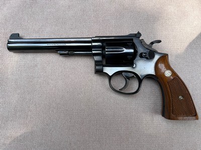 Smith & Wesson K-38 with Factory Single Action Only Option - Image 1 of 10