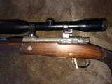 Highly Engraved Dumoulin .300 Win Mag With Zeiss Scope - 3 of 13