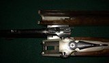 Unique Ludwig Borovnik Ferlach 20 GA / .222 Rem Combination Gun For Left Eye Right Hand Shooters With Zeiss Variable Scope - 4 of 15