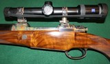 Waffen Jung .416 Rigby Engraved and Case-Hardened Mauser Double Square Bridge Dangerous Game Bolt Action Rifle With New Zeiss Victory HT Scope - 11 of 15