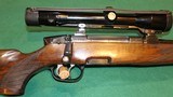 Steyr Mannlicher Model S .375 H&H Bolt Action Rifle With Zeiss Variable Scope Quick Detachable German Claw Mounts DGR - 3 of 15