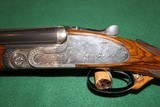 Exquisite Pair of James Woodward & Sons 20 GA Over/ Under Sidelock Ejector Shotguns Engraved Set With Case - 12 of 15