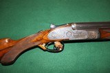 Exquisite Pair of James Woodward & Sons 20 GA Over/ Under Sidelock Ejector Shotguns Engraved Set With Case - 5 of 15
