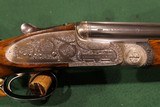 Exquisite Pair of James Woodward & Sons 20 GA Over/ Under Sidelock Ejector Shotguns Engraved Set With Case - 11 of 15
