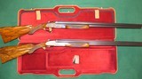 Exquisite Pair of James Woodward & Sons 20 GA Over/ Under Sidelock Ejector Shotguns Engraved Set With Case - 15 of 15