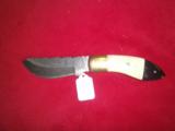 Custom made Demascus knife - 1 of 2