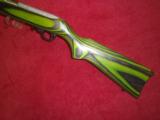 RUGER 10-22 GREEN LAMINATED - 5 of 6