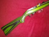 RUGER 10-22 GREEN LAMINATED - 2 of 6