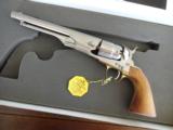 Colt 1860 Army Model F1200 LNK - Colt Custom Shop – ELECTROLESS NICKEL FINISH – w/ box and papers, in excellent unfired condition – RARE - 1 of 50 - 3 of 12