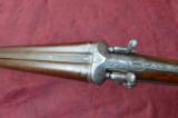 Georg Knaak (Berlin) 16 Gauge Hammer Gun, Deep Engraving, Gold Inlay - 4 of 16