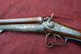 Georg Knaak (Berlin) 16 Gauge Hammer Gun, Deep Engraving, Gold Inlay - 1 of 16
