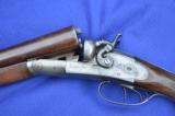 Rare “Quality C” LC Smith Baker’s Patent Shot Gun, 32” Damascus Steel Barrels, 10- Gauge, Mfg 1883 - 1 of 20