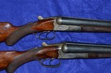 Brace of Charles Daly Lindner Prussians -- a Game Gun & a Waterfowler -- 12 Gauge, 30” Fine Damascus Barrels - 2 of 19