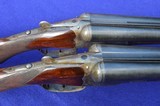 Brace of Charles Daly Lindner Prussians -- a Game Gun & a Waterfowler -- 12 Gauge, 30” Fine Damascus Barrels - 1 of 19