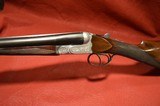 Beretta 12-Gauge SxS Model 410E Manufactured in 1959, Extensive Engraving, Jeweled Water Table, Coin Finish, Ejectors - 1 of 19