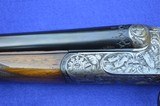 German Custom 16-Gauge Game Gun, Krupp Steel Barrels, Extensive Game-Scene Engraving, Weighs 6 Pounds 2 Ounces - 7 of 19