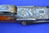 German Custom 16-Gauge Game Gun, Krupp Steel Barrels, Extensive Game-Scene Engraving, Weighs 6 Pounds 2 Ounces - 12 of 19