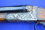 German Custom 16-Gauge Game Gun, Krupp Steel Barrels, Extensive Game-Scene Engraving, Weighs 6 Pounds 2 Ounces - 6 of 19