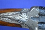 German Custom 16-Gauge Game Gun, Krupp Steel Barrels, Extensive Game-Scene Engraving, Weighs 6 Pounds 2 Ounces - 10 of 19