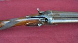 Liegeoise D’Arms 12-Gauge Game Gun, Excellent Original Condition, Fine Damascus Barrels with Gold Inlay - 9 of 20